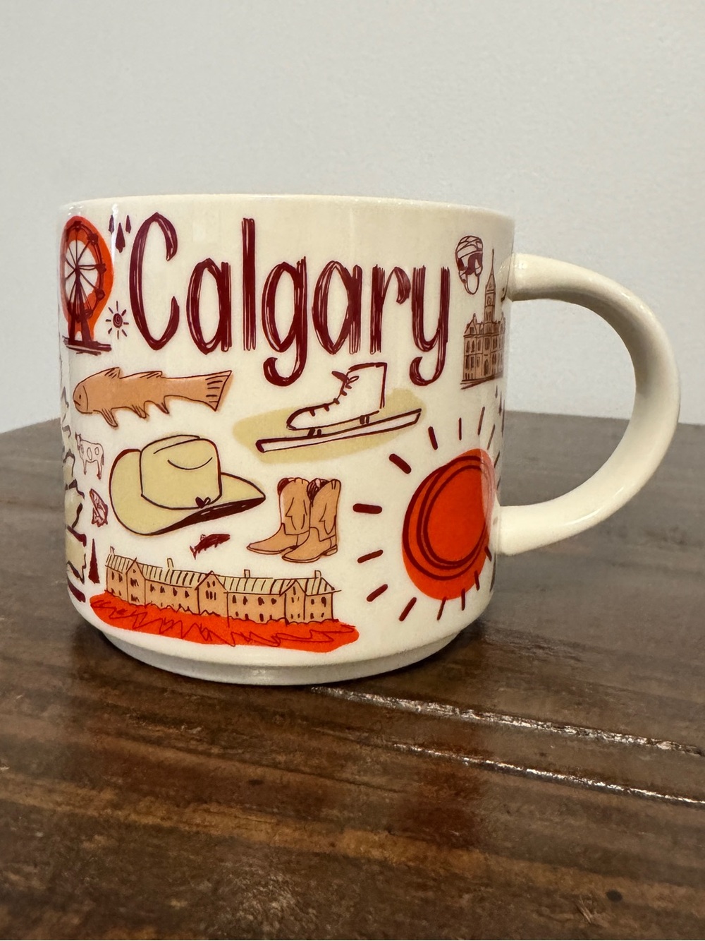 Starbucks Calgary mug from the BEEN THERE SERIES